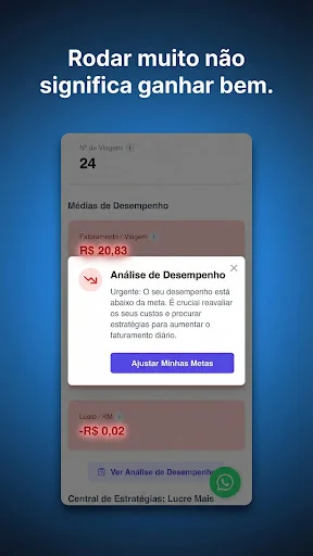 Roda Lucro ڈاؤن لوڈ کریں – رائیڈ ہیلنگ ڈرائیوروں کے لیے بہترین مالیاتی انتظام - Screenshot 6