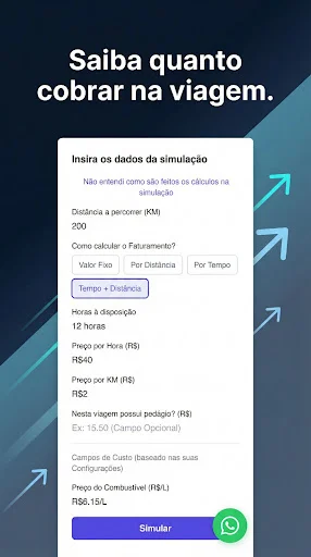 Roda Lucro ڈاؤن لوڈ کریں – رائیڈ ہیلنگ ڈرائیوروں کے لیے بہترین مالیاتی انتظام - Screenshot 2