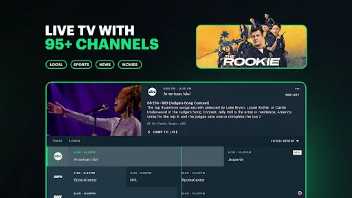 Hulu ایپ ڈاؤن لوڈ کریں – لائیو اسپورٹس اور فلمیں مفت سٹریم کریں - Screenshot 9